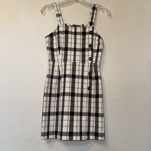 Mixed Threads Plaid Jumper Dress Size Extra Small